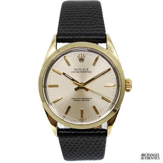 Rolex Oyster Perpetual 34mm Gold Capped | Ref. 1024 | Vintage 1966