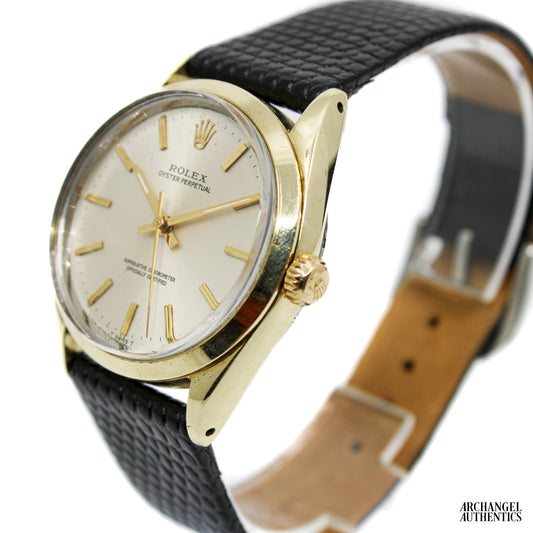 Rolex Oyster Perpetual 34mm Gold Capped | Ref. 1024 | Vintage 1966