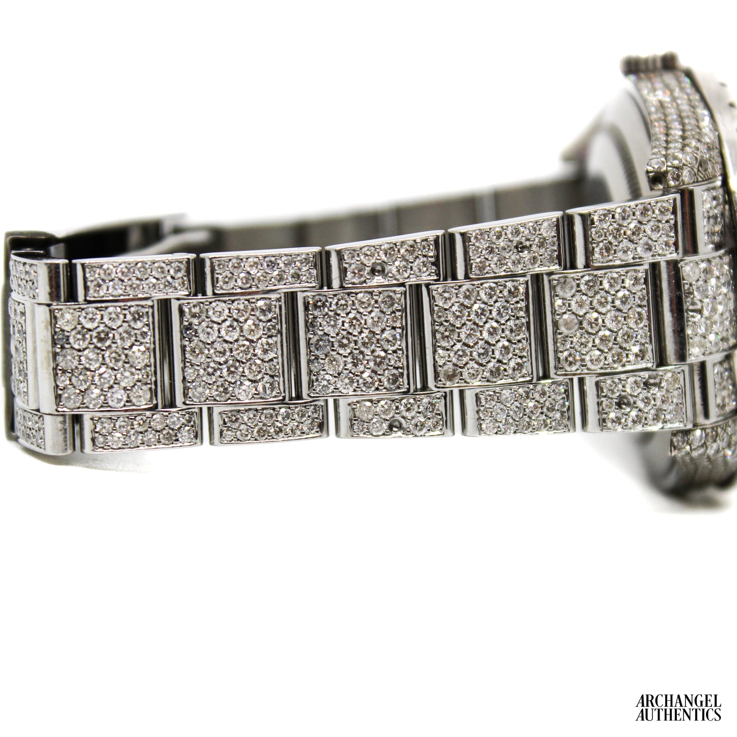 Rolex Oyster Perpetual 39 "Diamond Bussdown" Custom | Ref. 114300 | 2018