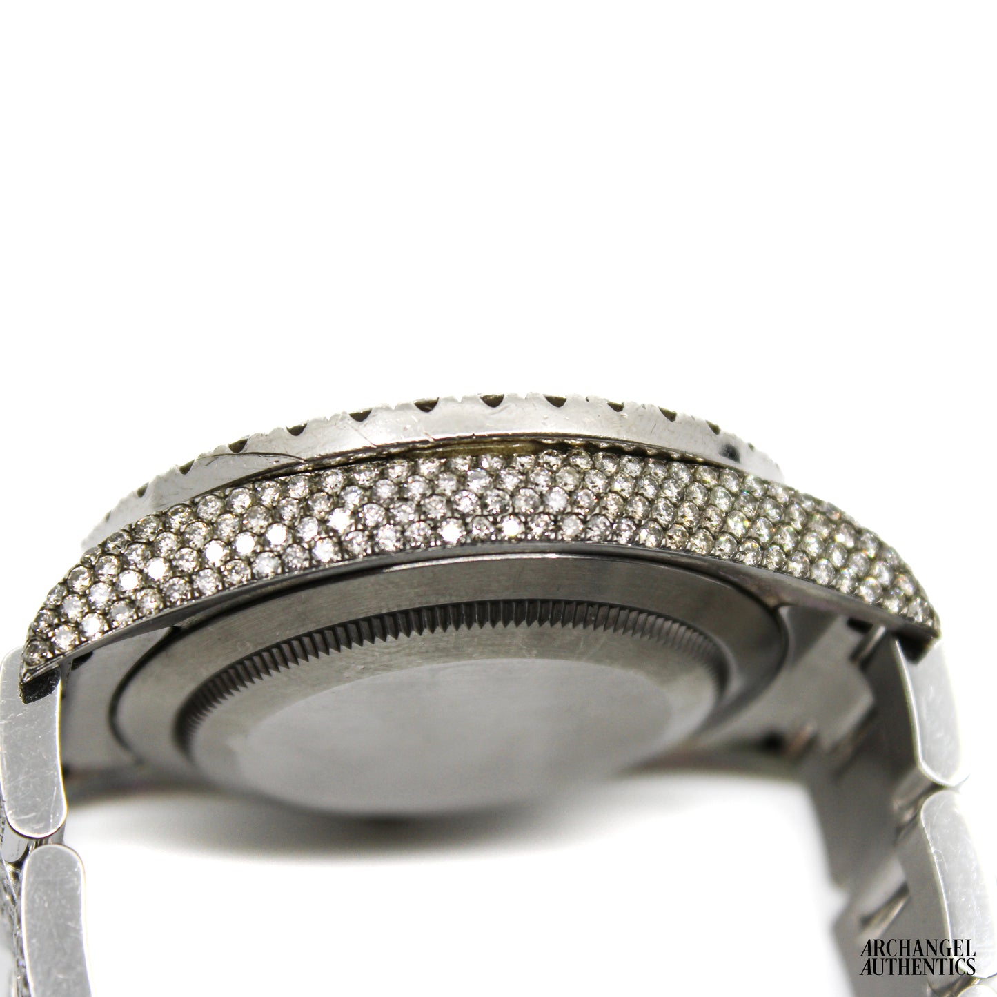 Rolex Oyster Perpetual 39 "Diamond Bussdown" Custom | Ref. 114300 | 2018