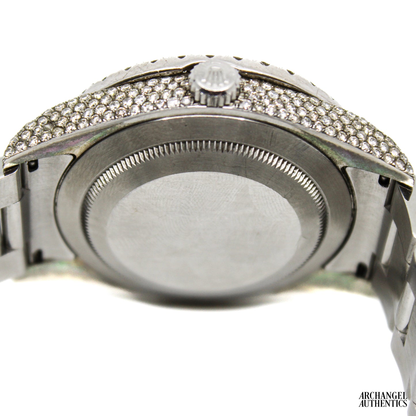 Rolex Oyster Perpetual 39 "Diamond Bussdown" Custom | Ref. 114300 | 2018