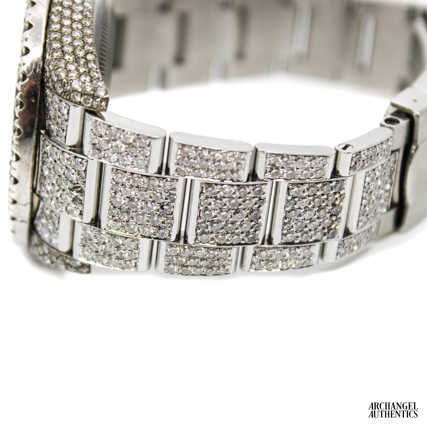 Rolex Oyster Perpetual 39 "Diamond Bussdown" Custom | Ref. 114300 | 2018