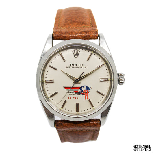 Rolex Oyster Perpetual "Halliburton Oil Company" | Ref. 1002 | 1963 | Original Box and Papers!