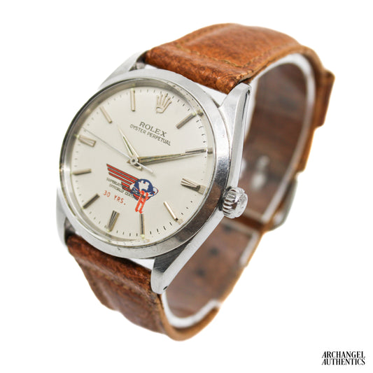 Rolex Oyster Perpetual "Halliburton Oil Company" | Ref. 1002 | 1963 | Original Box and Papers!