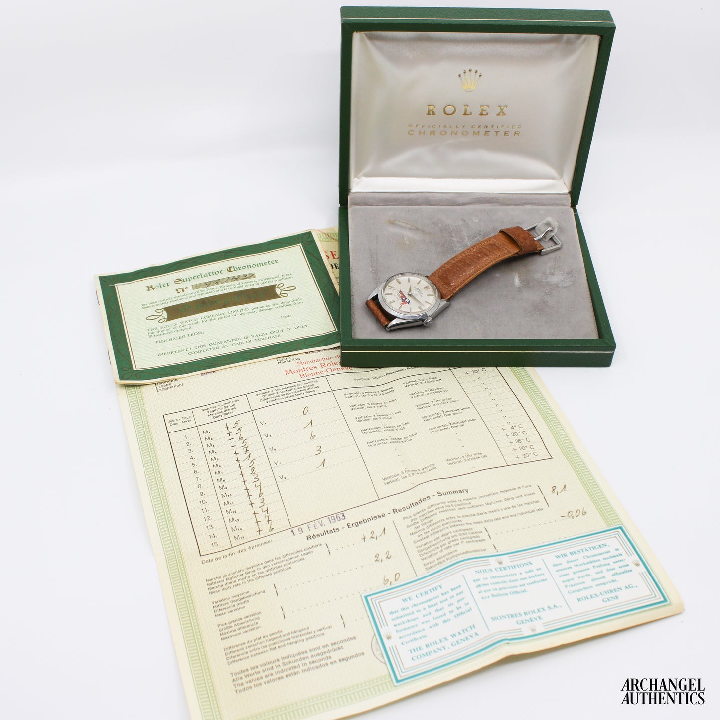 Rolex Oyster Perpetual "Halliburton Oil Company" | Ref. 1002 | 1963 | Original Box and Papers!
