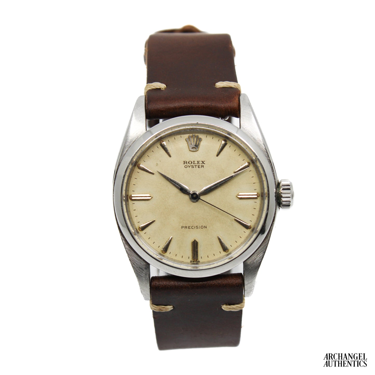 Rolex Oyster Precision 34mm | Ref. 6422 | Vintage 1957 | Patina Cream Dial