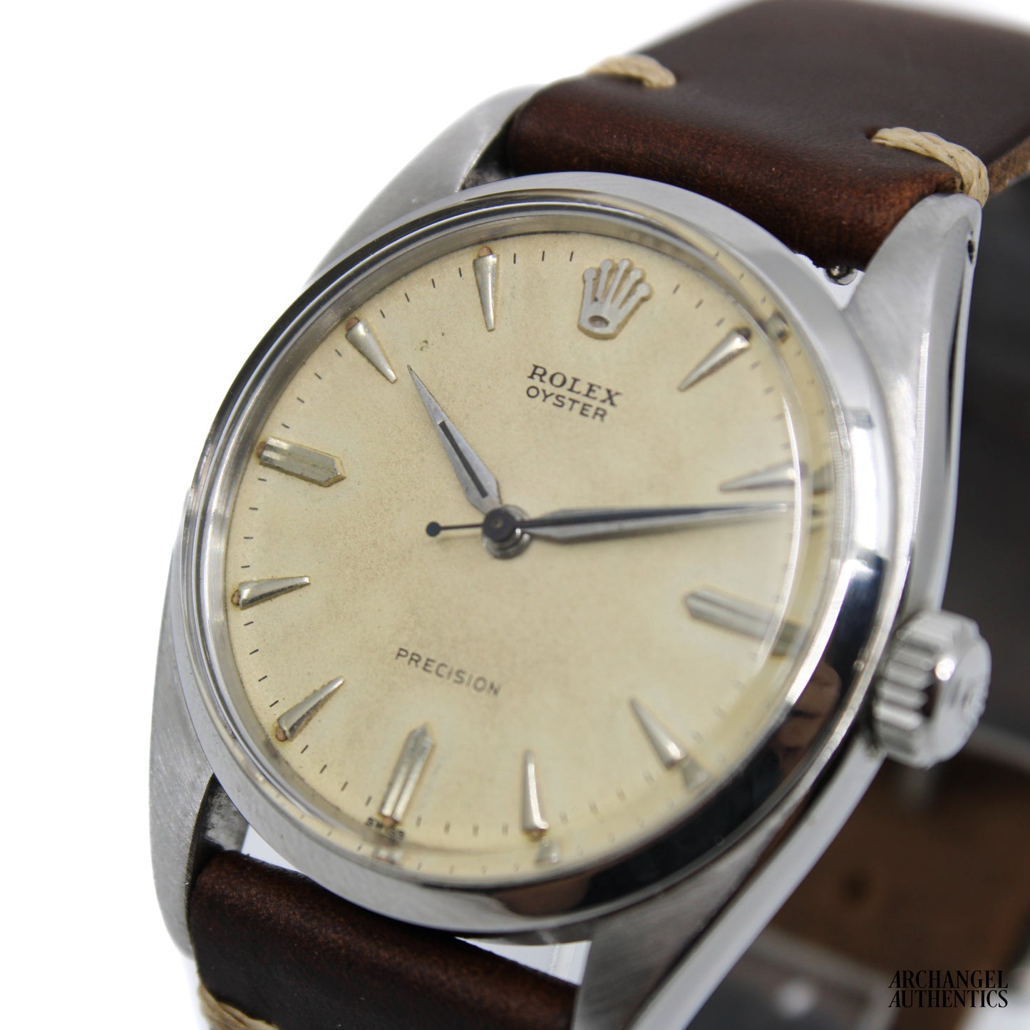 Rolex Oyster Precision 34mm | Ref. 6422 | Vintage 1957 | Patina Cream Dial