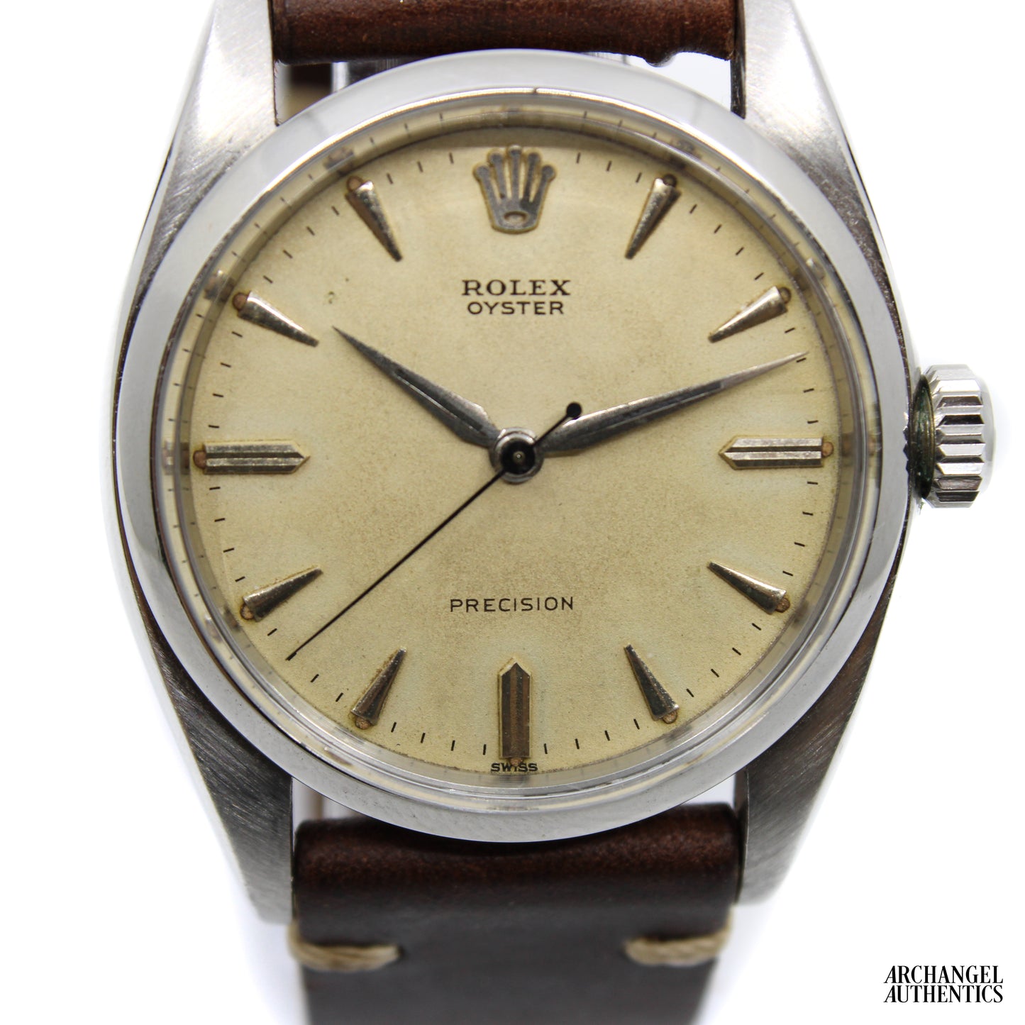 Rolex Oyster Precision 34mm | Ref. 6422 | Vintage 1957 | Patina Cream Dial