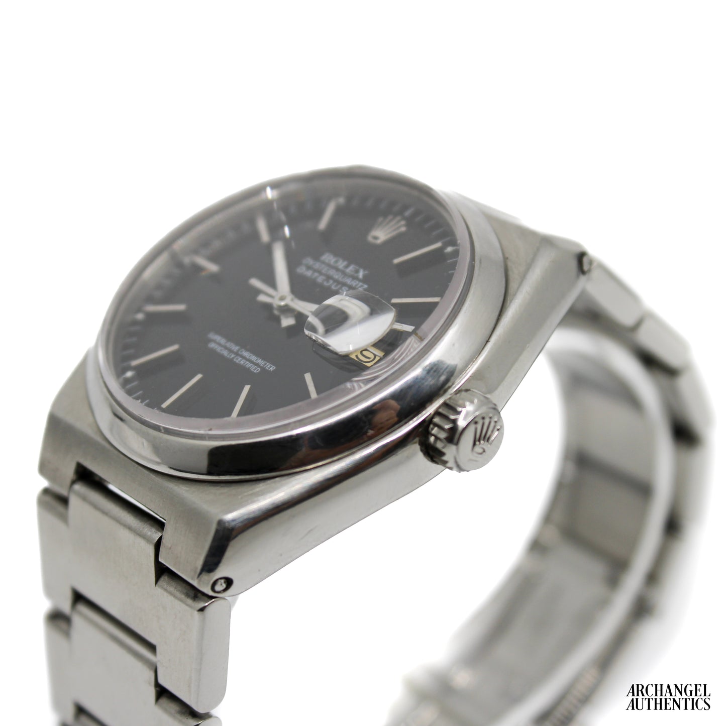 Rolex OysterQuartz Datejust 36mm | Rare Black Dial | Ref. 17000 | 1978