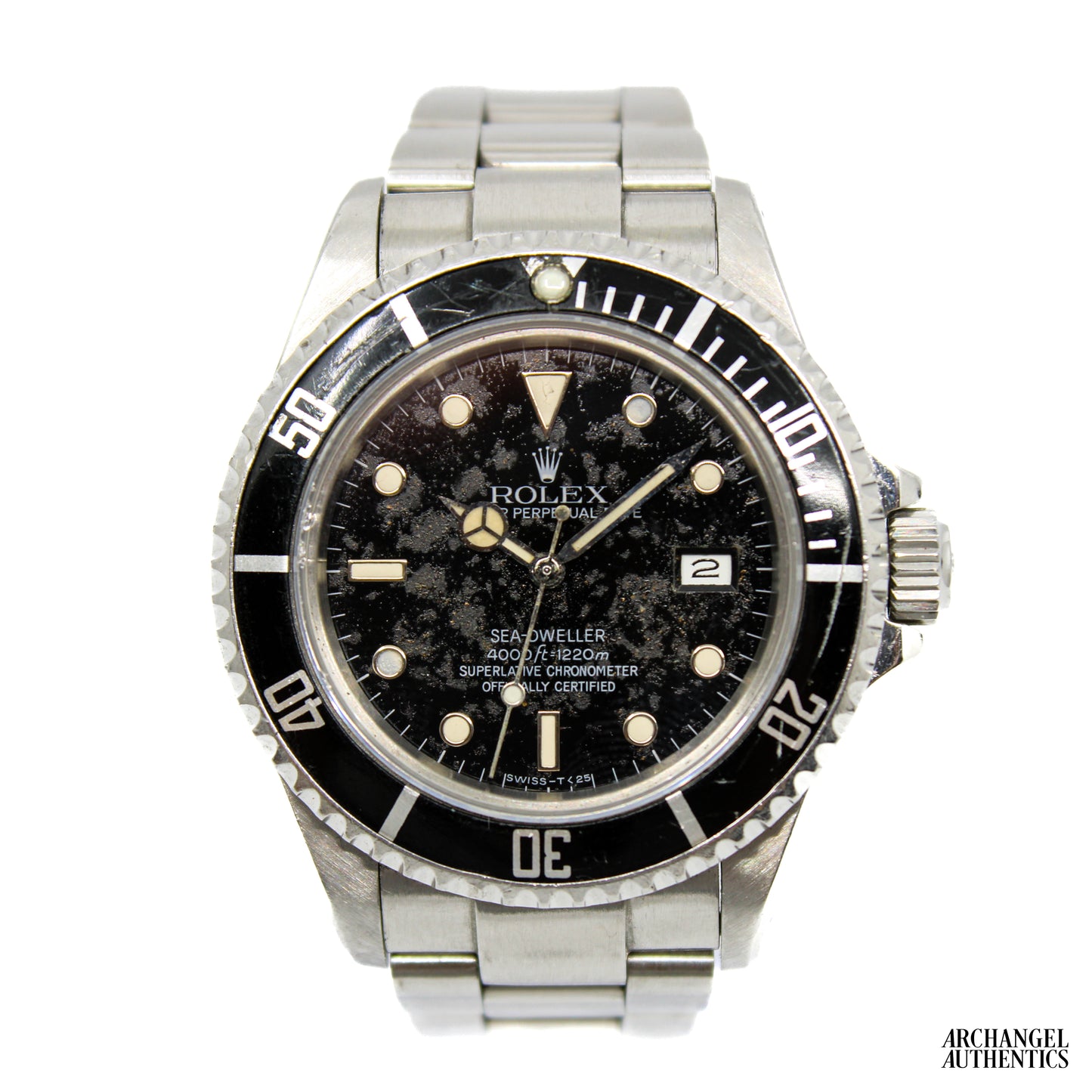 Rolex Submariner "Sea-Dweller" | Ref. 16660 | 1986 | Unique 'Crystalized' Patina Look!