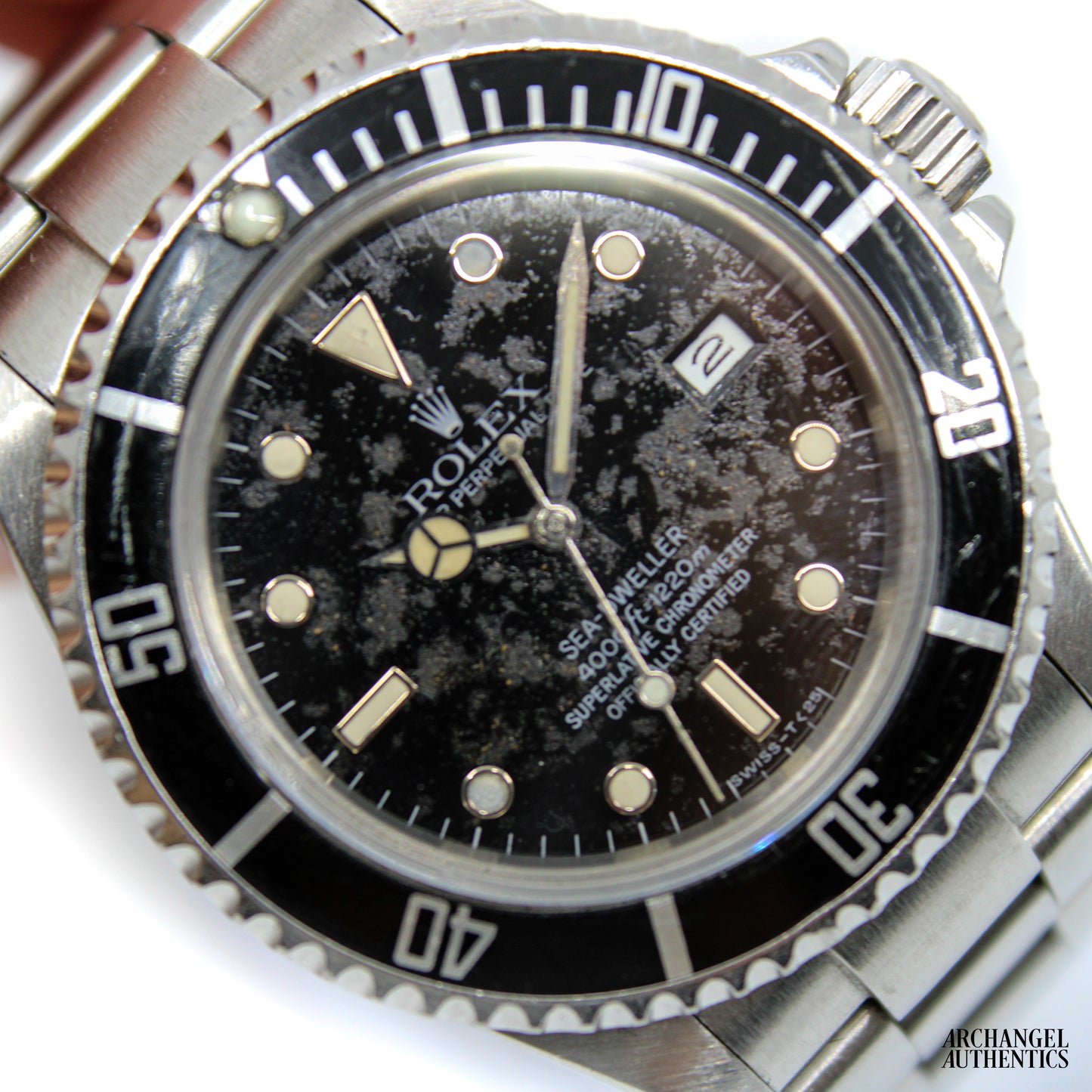 Rolex Submariner "Sea-Dweller" | Ref. 16660 | 1986 | Unique 'Crystalized' Patina Look!