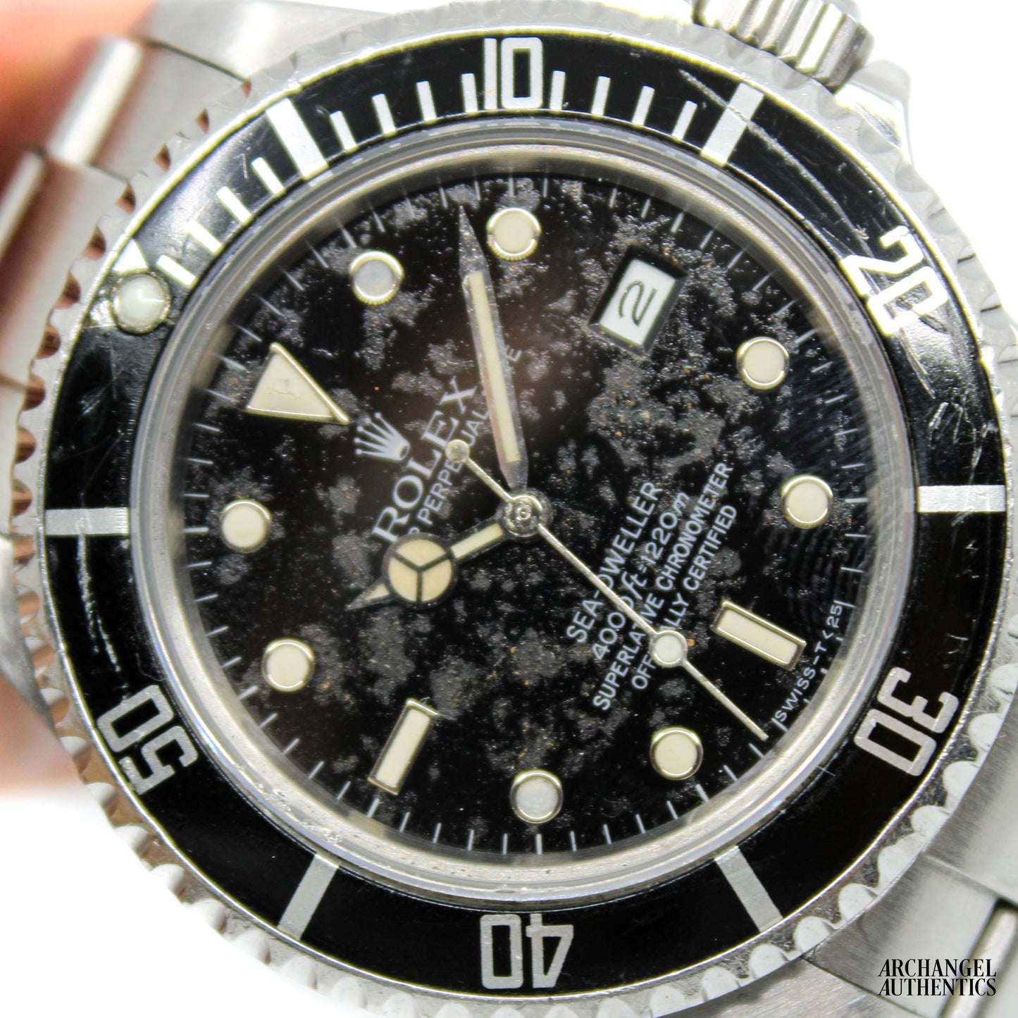 Rolex Submariner "Sea-Dweller" | Ref. 16660 | 1986 | Unique 'Crystalized' Patina Look!