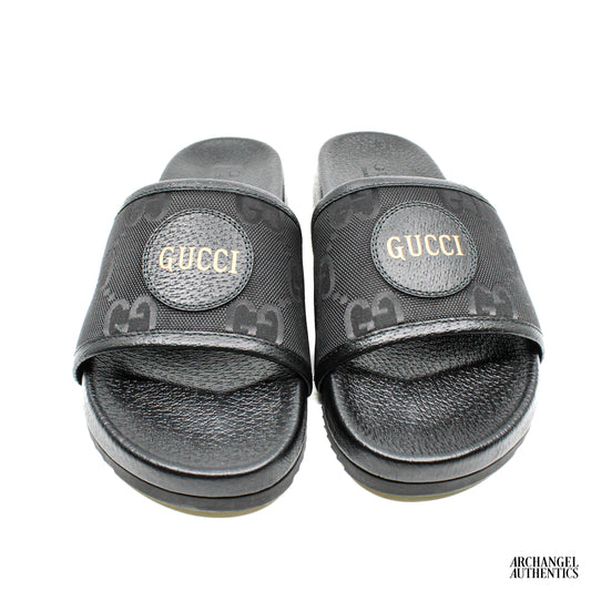 Gucci Off The Grid Slides Black