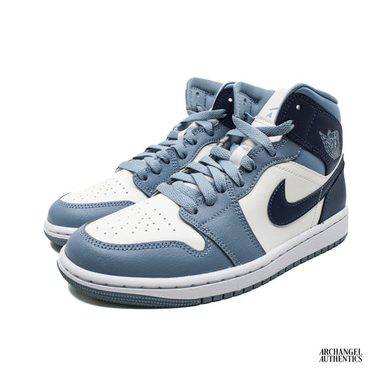 Nike Air Jordan 1 Mid Diffused Blue Women's