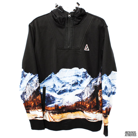 Staple Pigion Quarter Zip Hoodie Mountain
