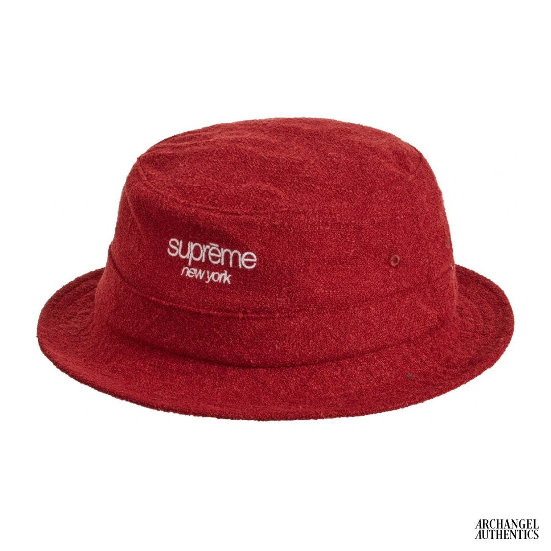 Supreme Classic Logo Terry Crusher SS21 Red