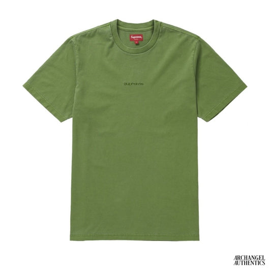 Supreme Overdyed Tee SS19 Green
