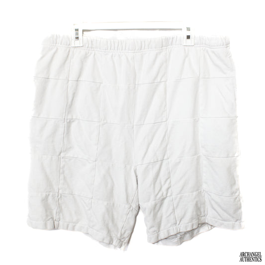 Supreme Patchwork Pique Shorts FW2018 White