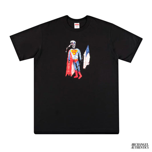 Supreme Superman Skeleton Tee SS21 Black