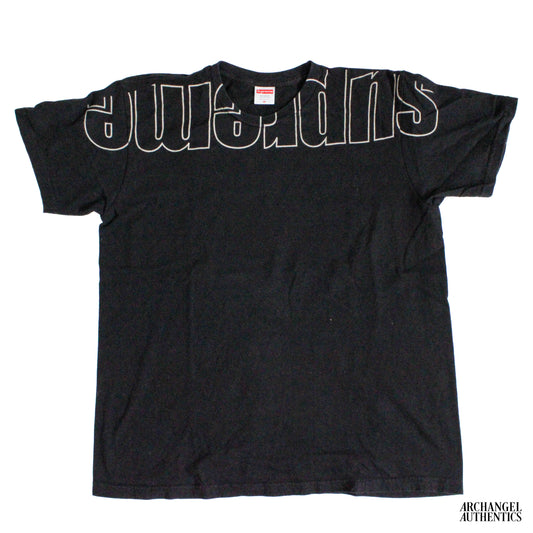 Supreme Upside Down Tee FW22 Black