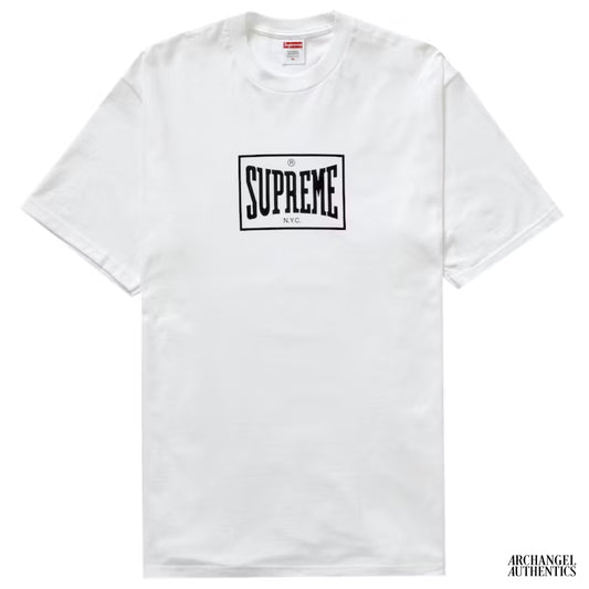 Supreme Warm Up Tee FW23 White