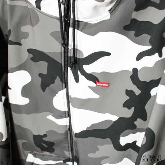 Supreme Windstopper Zip Up Hooded Sweatshirt Snow Camo Snow Camo