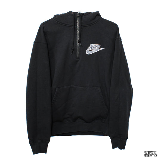 Supreme x Nike Half Zip Hooded Sweatshirt SS21 Black