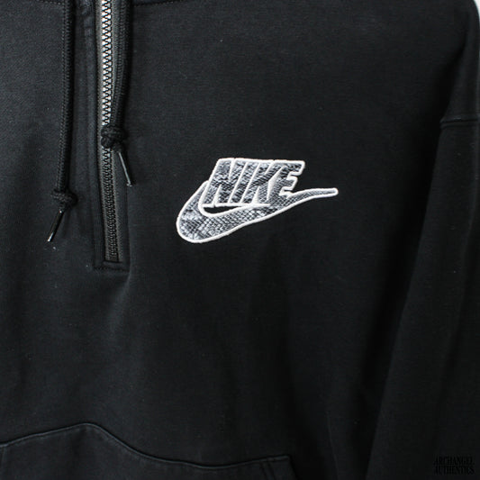 Sudadera Supreme x Nike Half Zip Hooded SS21 Negro