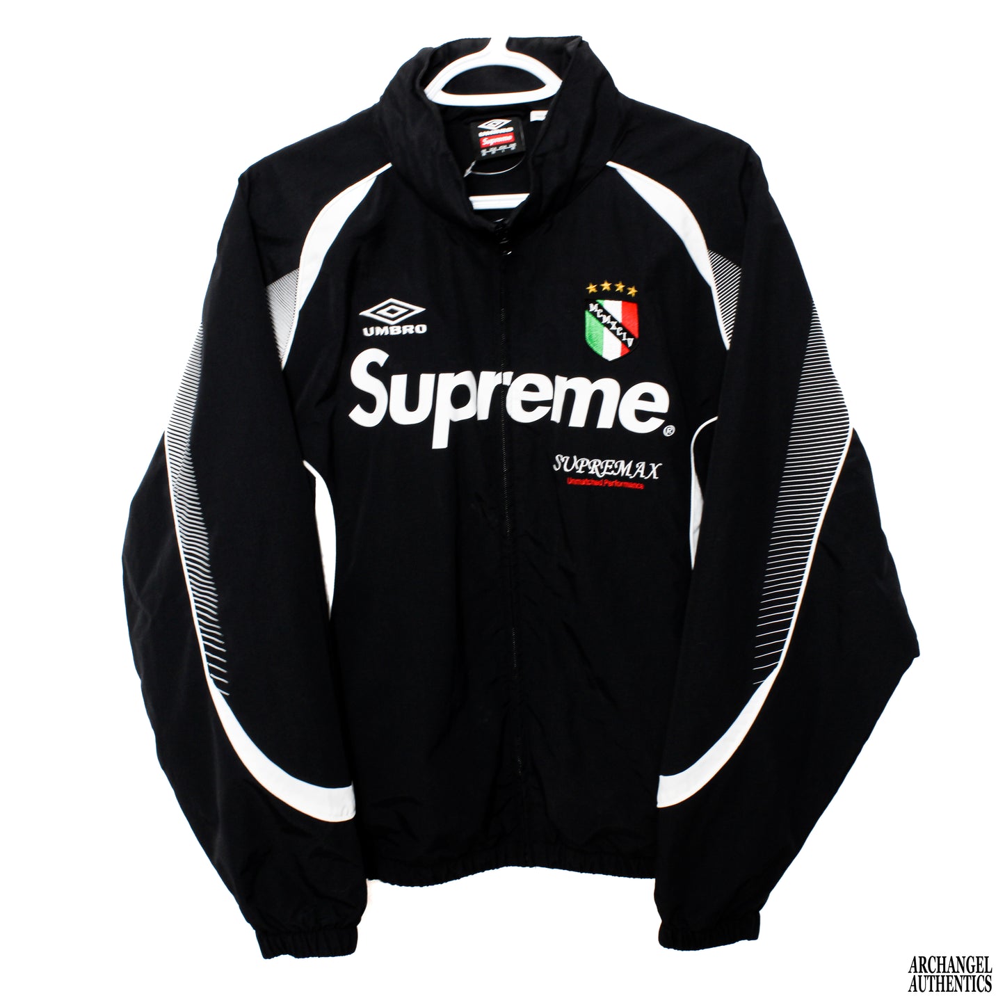 Supreme x Umbro Track Jacket SS22 Black – archangelauthentics