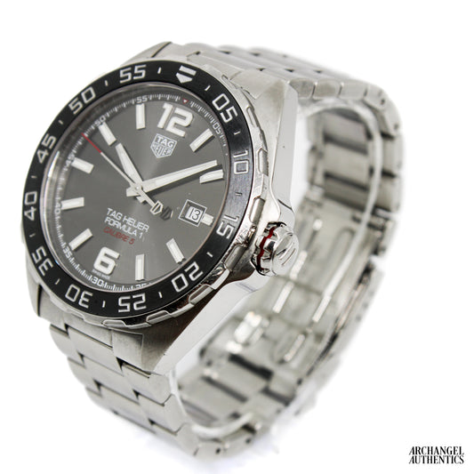 Tag Heuer Formula 1 Date Calibre 5 Automatic Grey Dial | Ref. WAZ2011