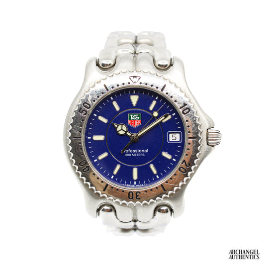 Tag Heuer Link Quartz Stainless Blue Dial | WG111A