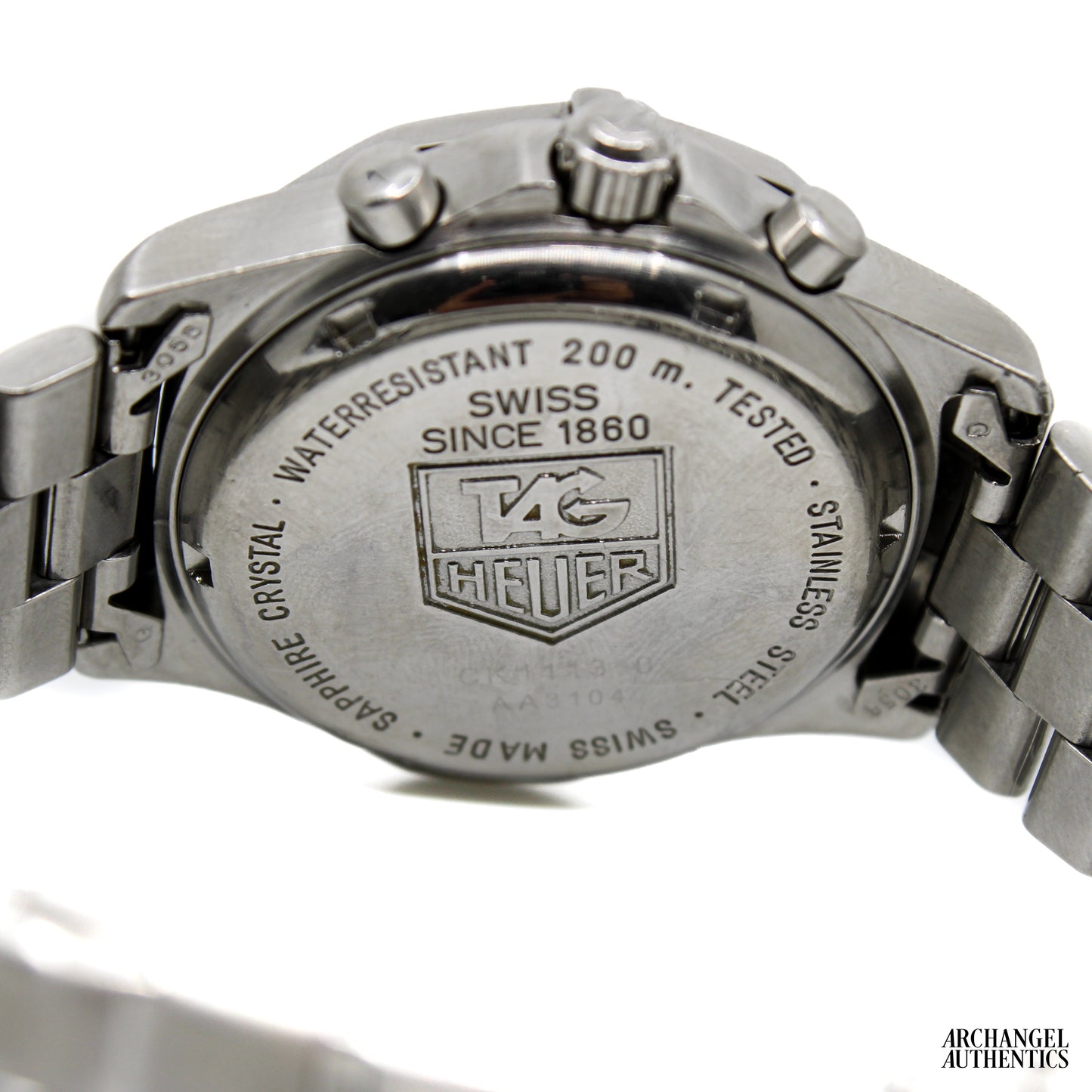 Tag Heuer Professional 2000 Quartz 38mm Chronograph Grey | CK1113