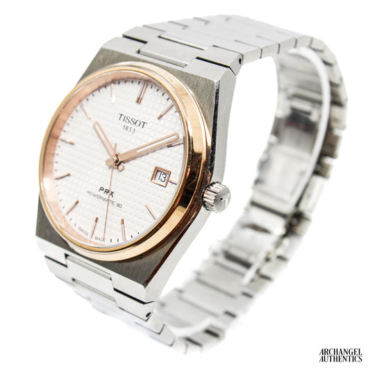 Tissot PRX Powermatic 80 SS/Rose T137.407.21.031.00