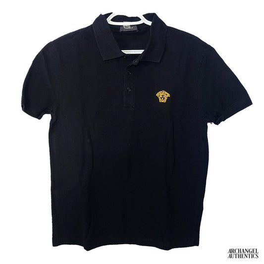 Versace Black Polo