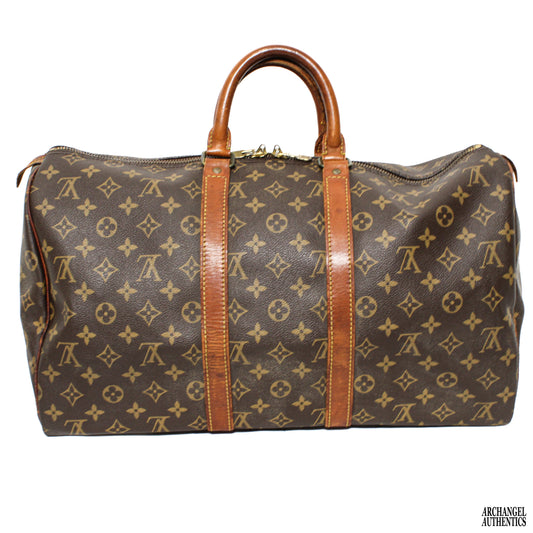 Louis Vuitton Monogram Keepall 45 Vintage