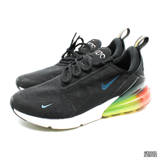 Nike Air Max 270 Black Laser Orange Ember Glow