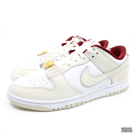 Nike Dunk Low SE Just Do It Blanco Fantasma (Mujer)