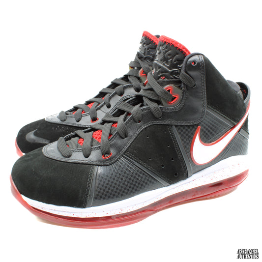 Nike Lebron 8 Black/White/Red