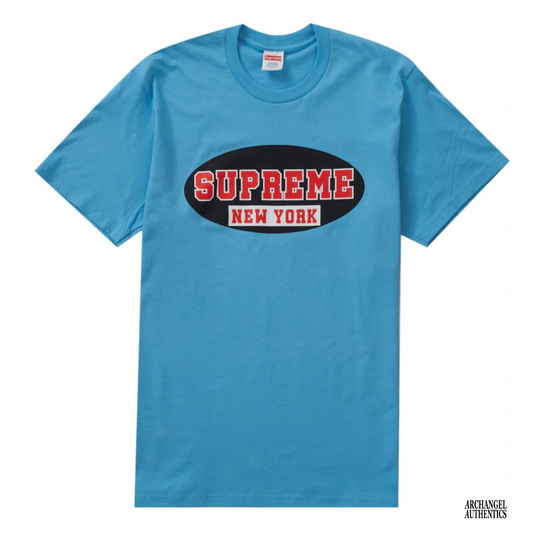 Supreme New York Tee SS23 Bright Blue