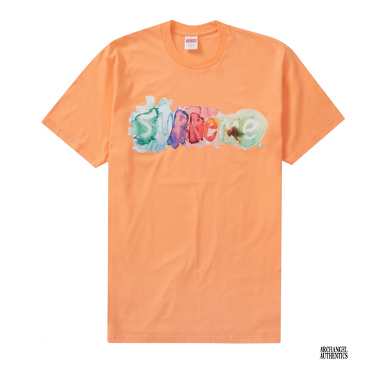 Supreme Watercolor Tee SS23 Peach